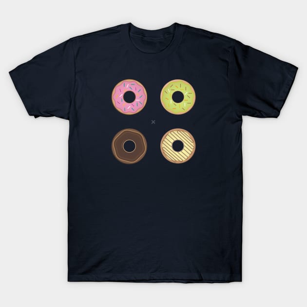 Doughnut T-Shirt by grdibnz